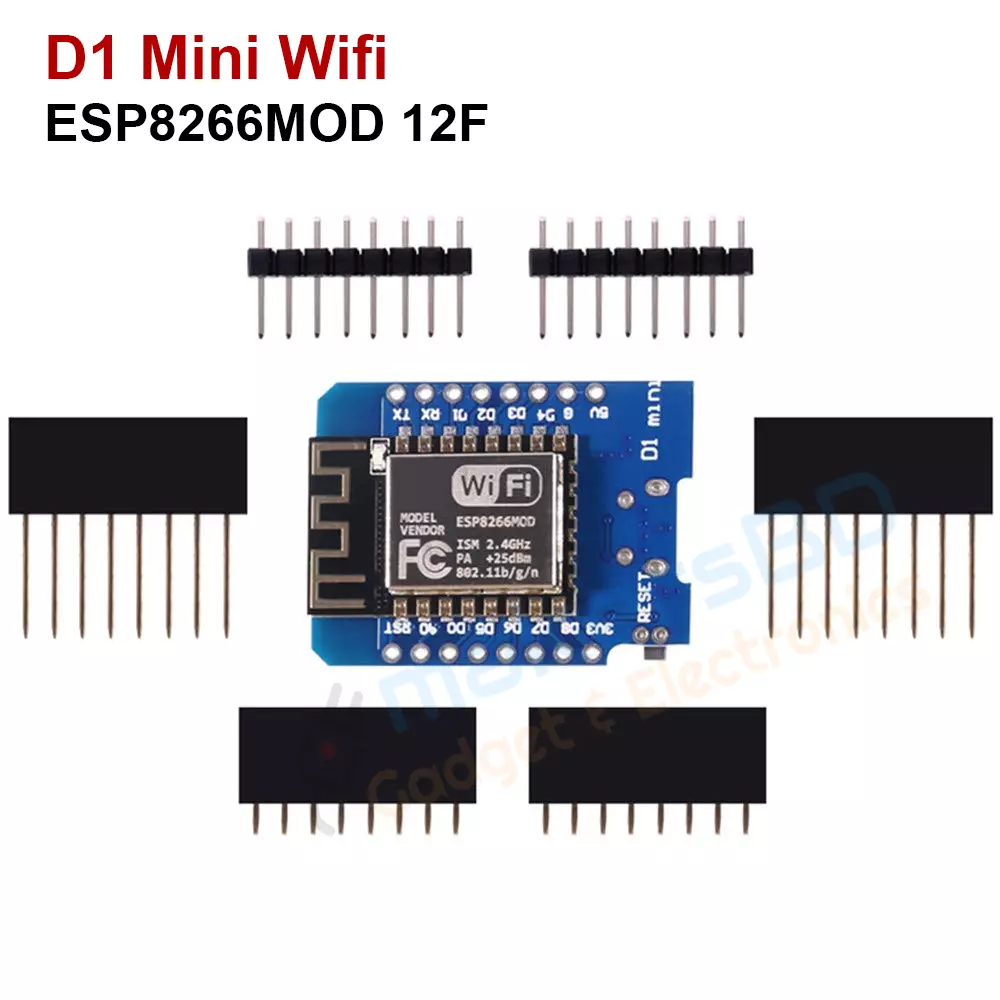 NodeMcu ESP8266 ESP-12F Mini NodeMCU ESP D1 Mini Type C - Makersbd